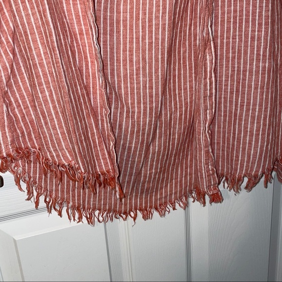 Pink striped button down - Picture 2 of 3
